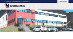 Desktop Screenshot of natam.com.br